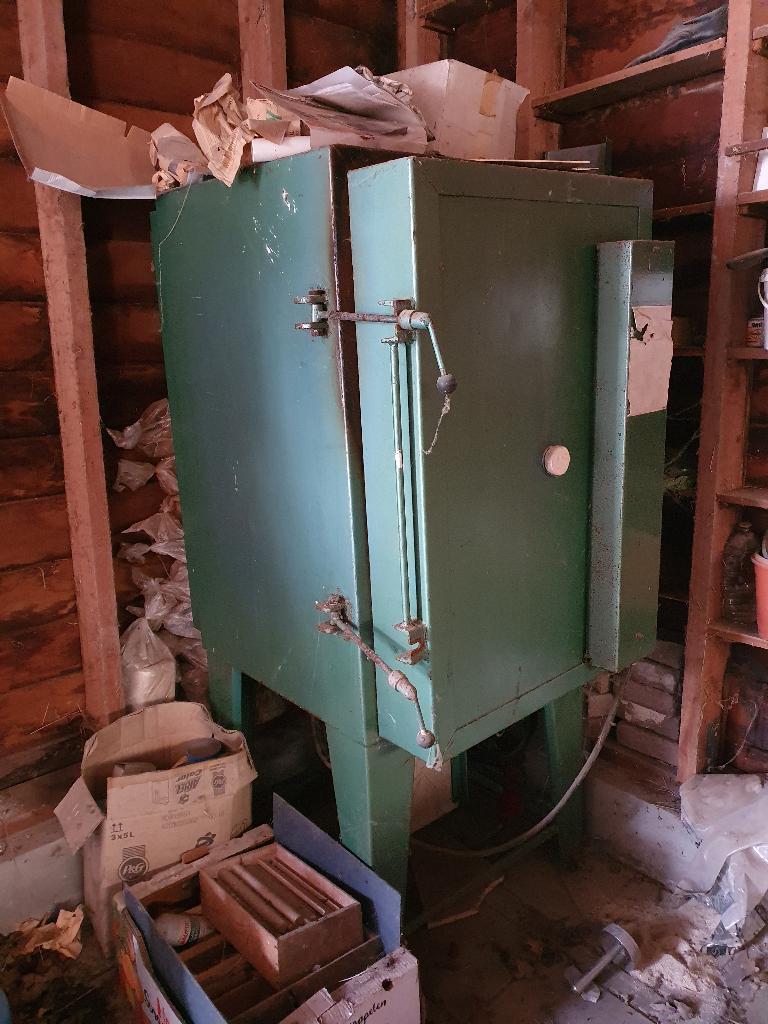 Keramiek oven, Ophalen, Gebruikt