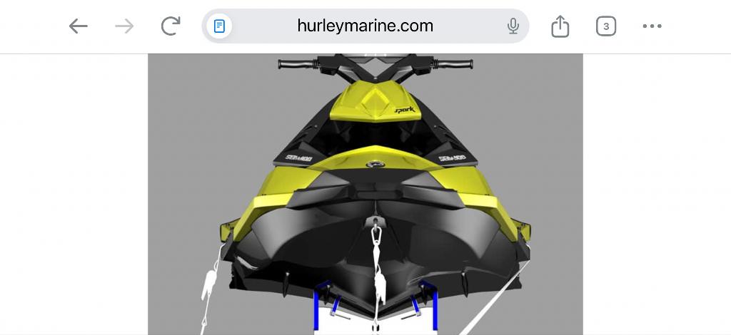 Lift / takel jetski, Watersport en Boten, Ophalen of Verzenden, Gebruikt, Overige typen