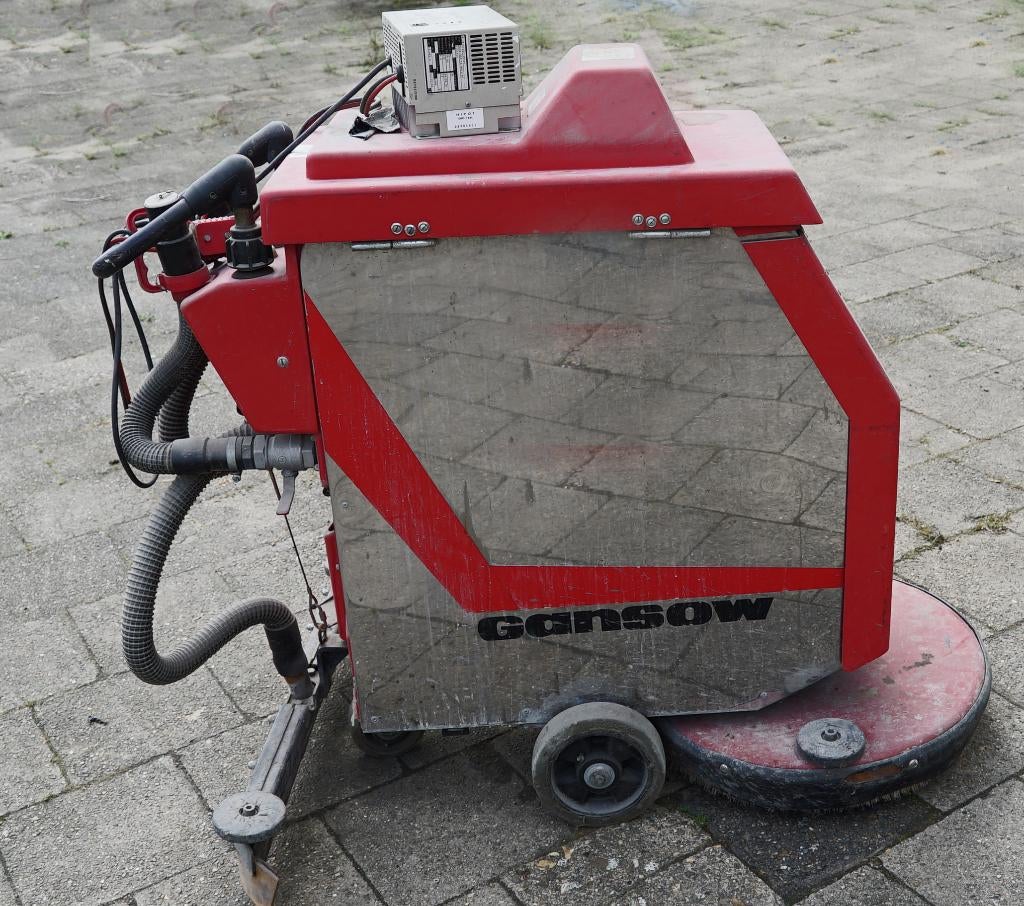 Schrob en poetsmachine, Ophalen, Gebruikt