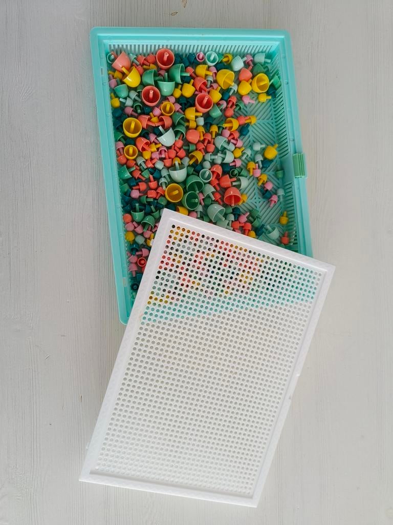 Mozaïek bord, Kinderen en Baby's, Ophalen of Verzenden, Zo goed als nieuw, Puzzelen