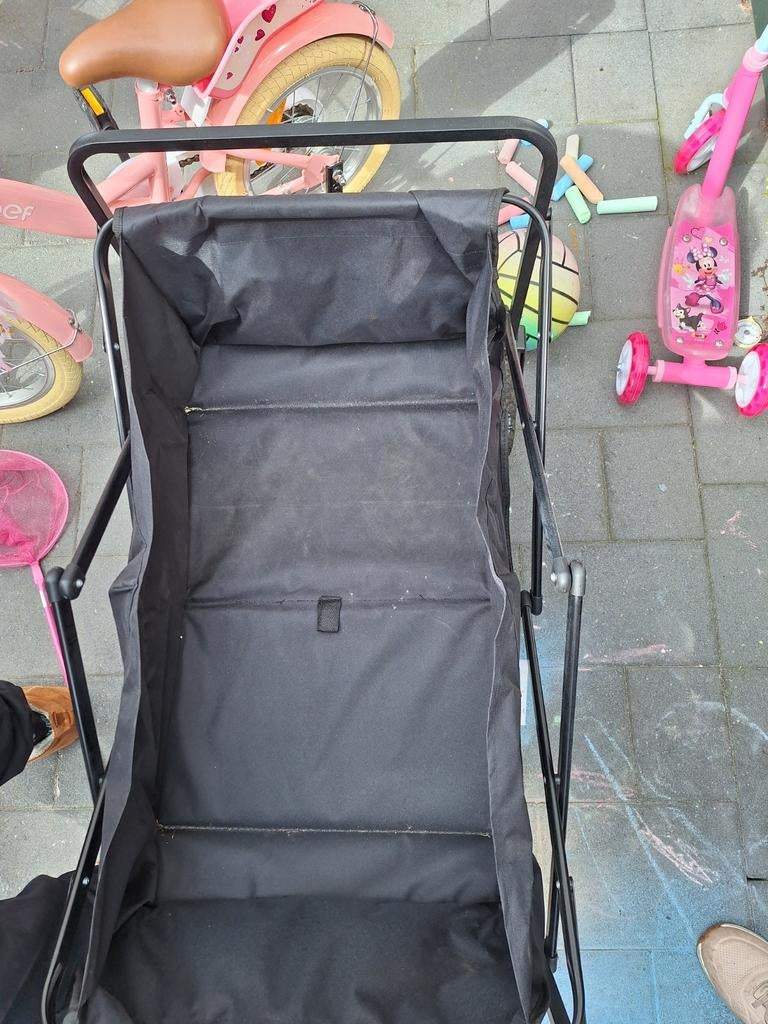 Bolderkar, Ophalen, Campingstoel