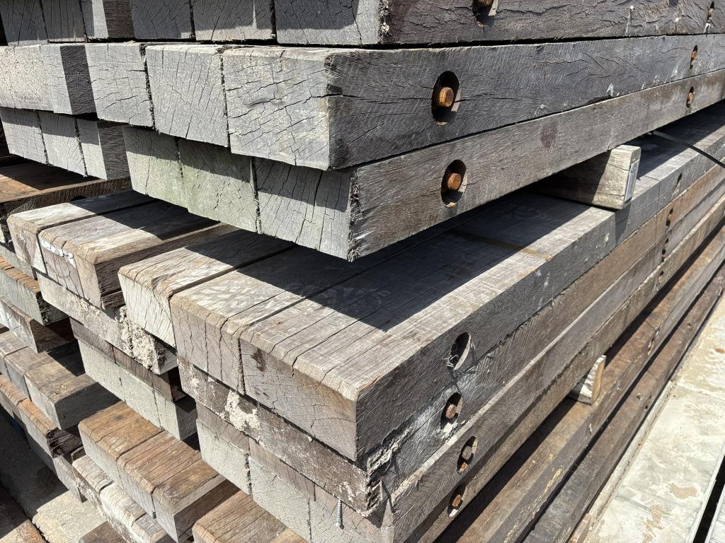 GB azobe hardhouten draglineschot 10x100x600 CM, Zo goed als nieuw, Overige houtsoorten