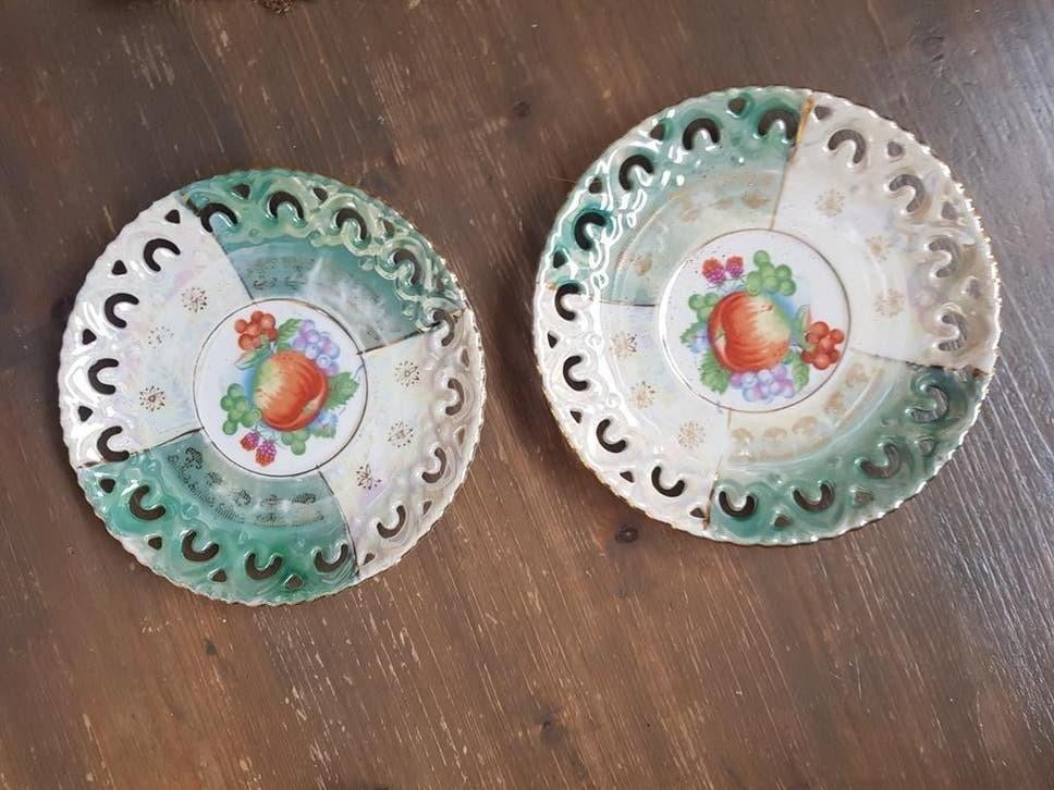 Vintage schoteltjes, Ophalen