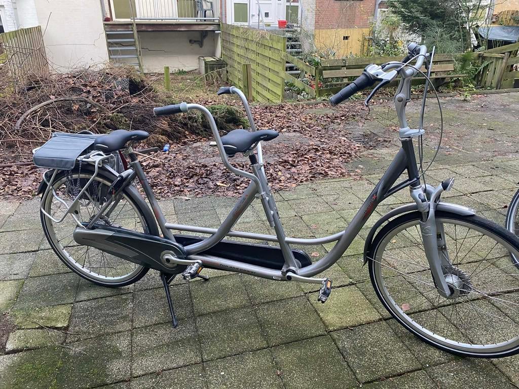 Sparta tandem fiets, Minder dan 10 versnellingen, Zo goed als nieuw, 51 tot 55 cm, Ophalen