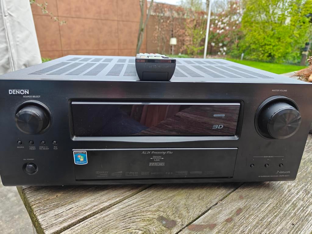 Denon AVR-4311 receiver met afstandsbediening, Ophalen of Verzenden, 120 watt of meer, Denon