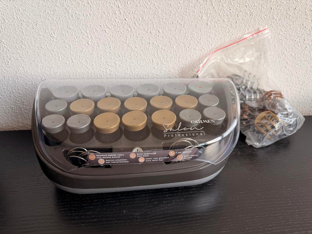 Carmen krulset met clips - deksel defect, Ophalen, Gebruikt, Haarverzorging