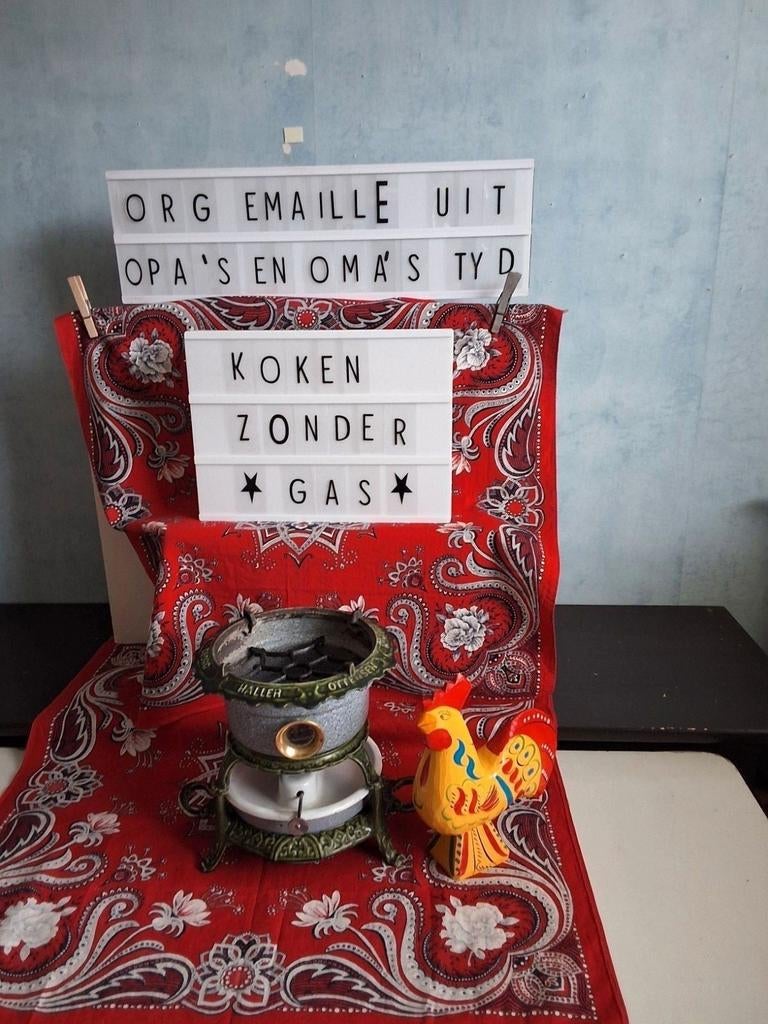 👍Compl. HALLER/ OTTENSEN  1 PITS OLIESTEL👌  3 FOTO'S, Antiek en Kunst, Ophalen of Verzenden