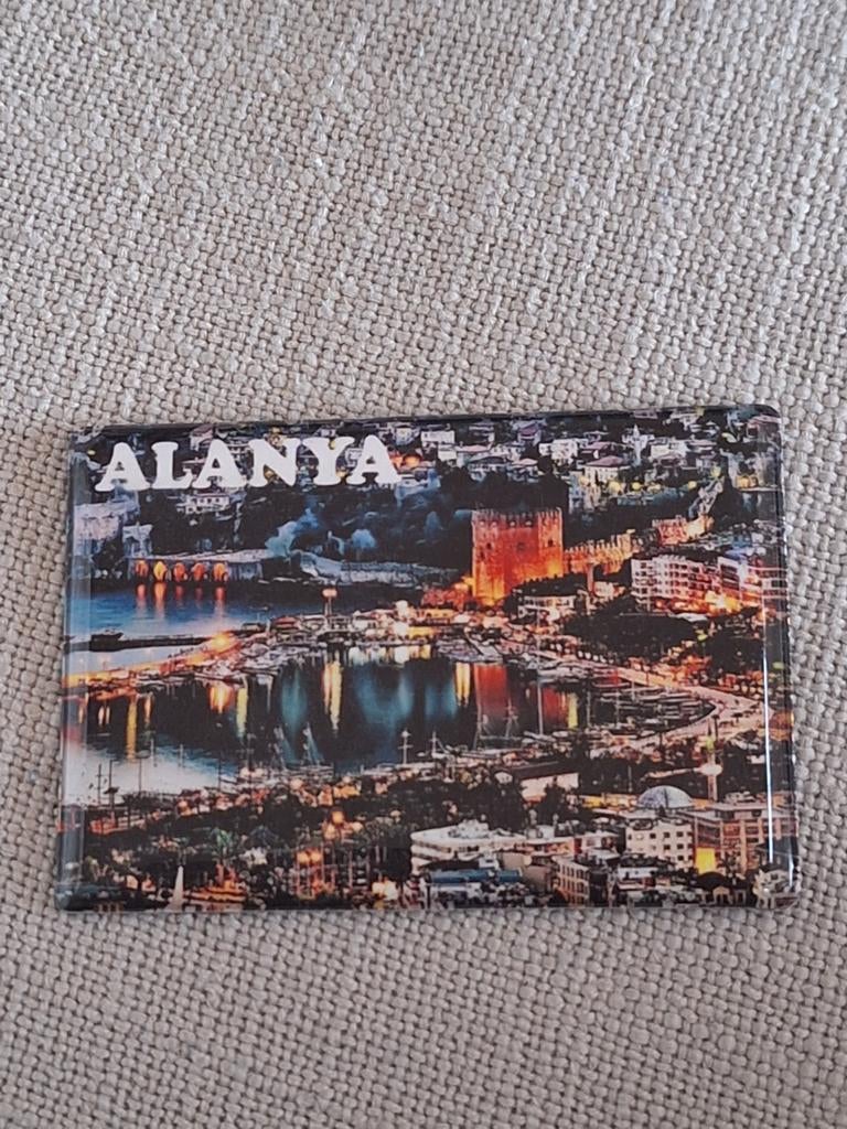 ALANYA ,TURKIJE : Fraaie Koelkastmagneet, Verzenden, Zo goed als nieuw