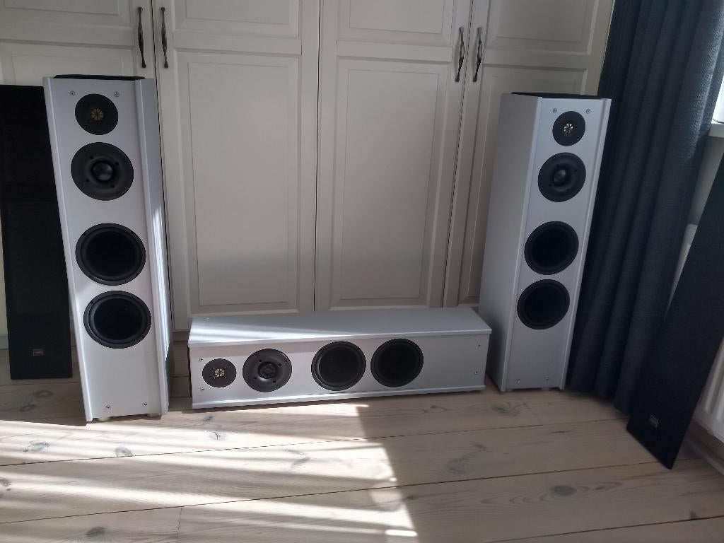 Pied Piper home theater boxen ., Overige typen, Zo goed als nieuw, 60 tot 120 watt, Ophalen