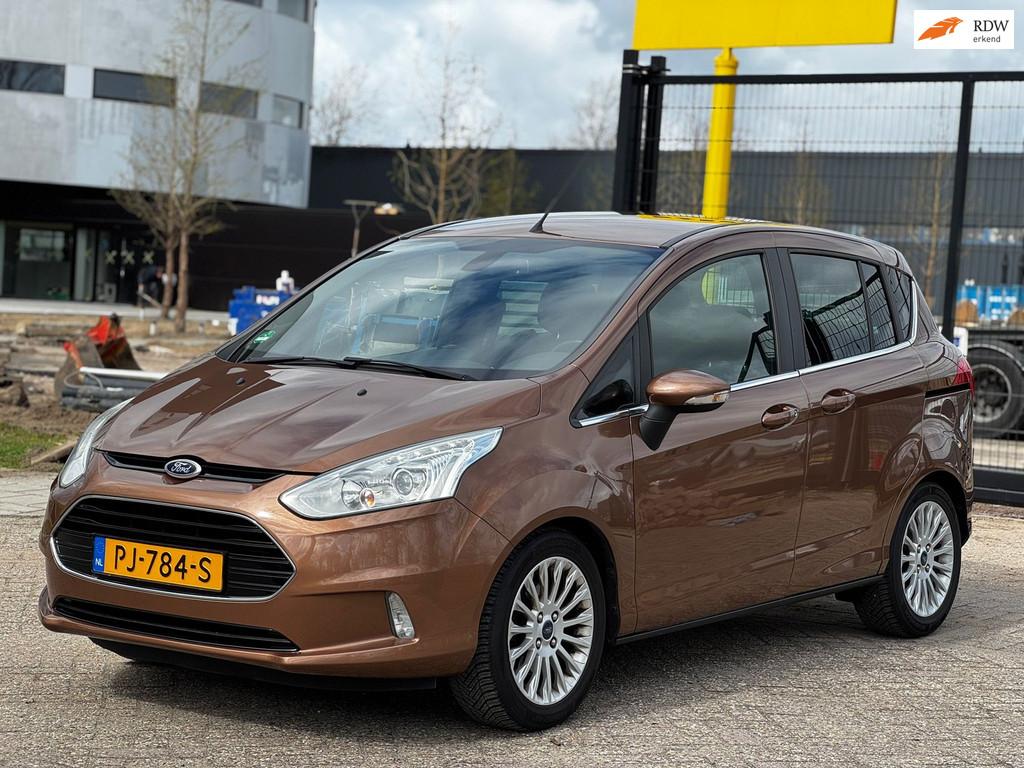 Ford B-Max 1.0 EcoBoost Titanium, Auto's, Voorwielaandrijving, Euro 5, Gebruikt, 750 kg