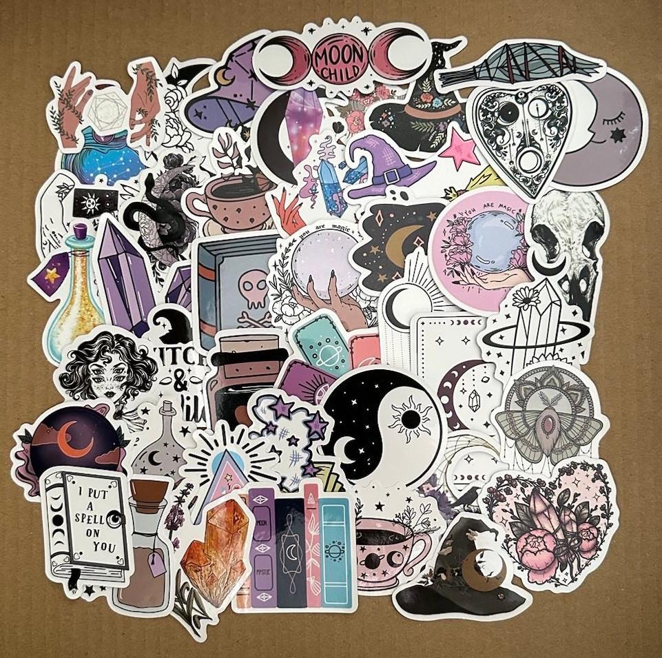 Witchy stickers, Verzenden, Nieuw, Meerdere stickers