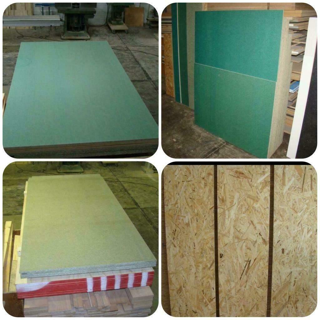 126. Spaanplaat V313 vochtbestendig 18 /16 /9 mm nieuw, Doe-het-zelf en Verbouw, Hout en Planken, Ophalen, Minder dan 25 mm, Nieuw