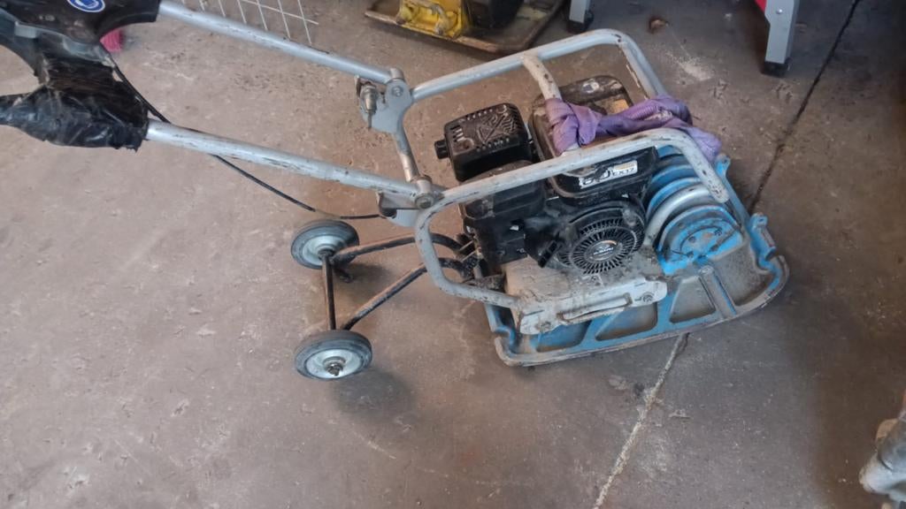 Trilplaat met wielen - Gebruikt, Ophalen of Verzenden, Gebruikt