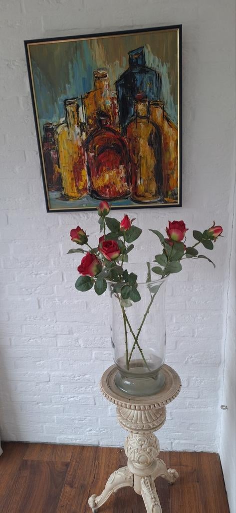 Mooi bijzettafeltje, Minder dan 55 cm, Rond, Zo goed als nieuw, Ophalen