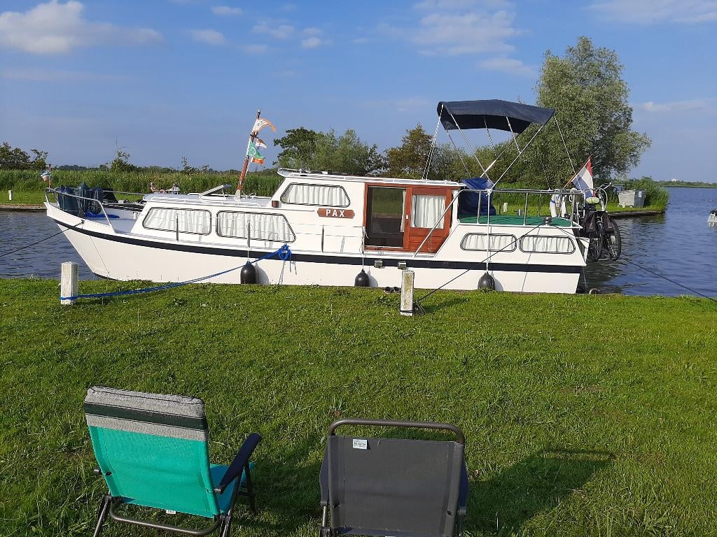 Robust motorjacht 10 meter – Compleet uitgerust, Watersport en Boten, Ophalen, Gebruikt, Staal, Diesel