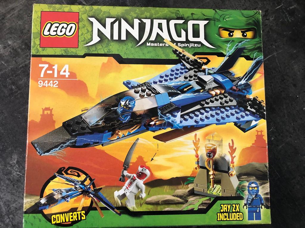 Lego Ninjago 9442 Jay's Storm Fighter, Inclusief minifiguren, Gebruikt, Lego, Ophalen of Verzenden