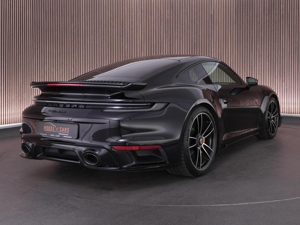 Porsche 911 Turbo S 3.8 650pk |dealer onderhouden|Aero-pakke, Automaat, Gebruikt, 4 stoelen, Zwart