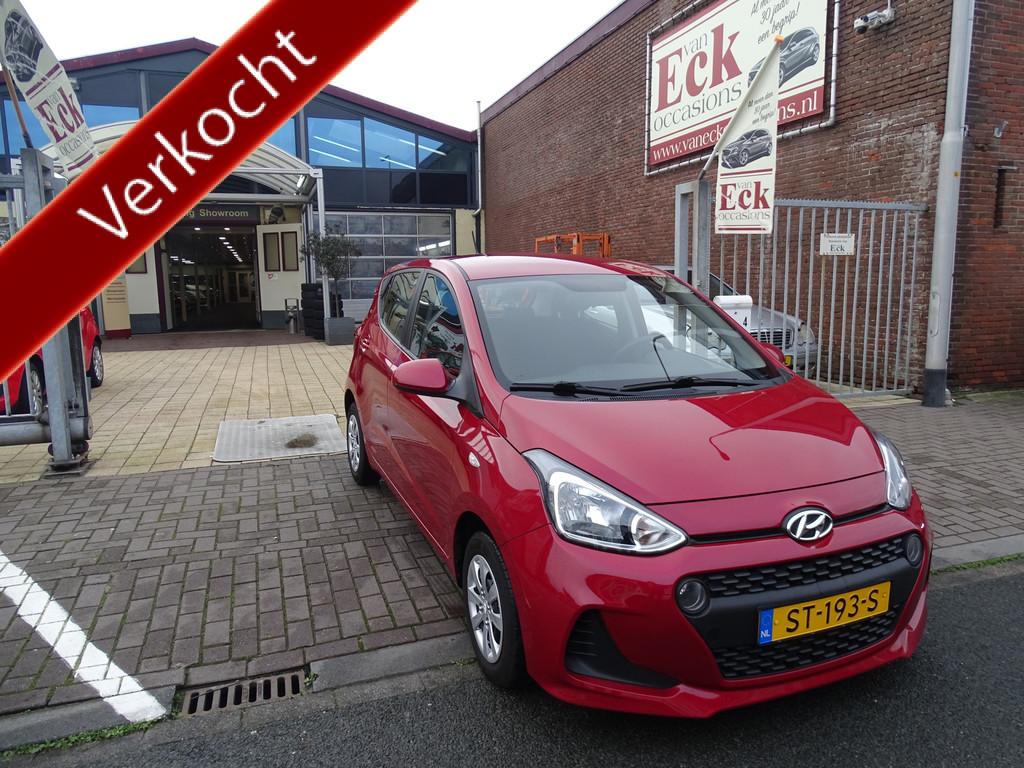 Hyundai i10 1.0i Comfort (bj 2018), Voorwielaandrijving, Stof, Gebruikt, 4 stoelen