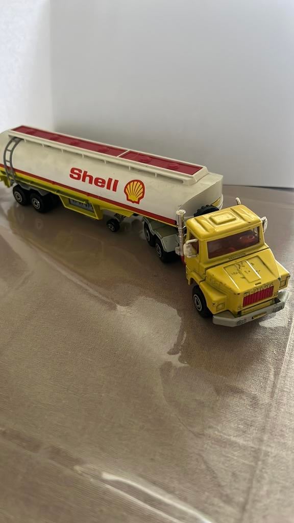 Majorette Scania Truck Shell Tanker, Ophalen of Verzenden, Zo goed als nieuw, Bus of Vrachtwagen