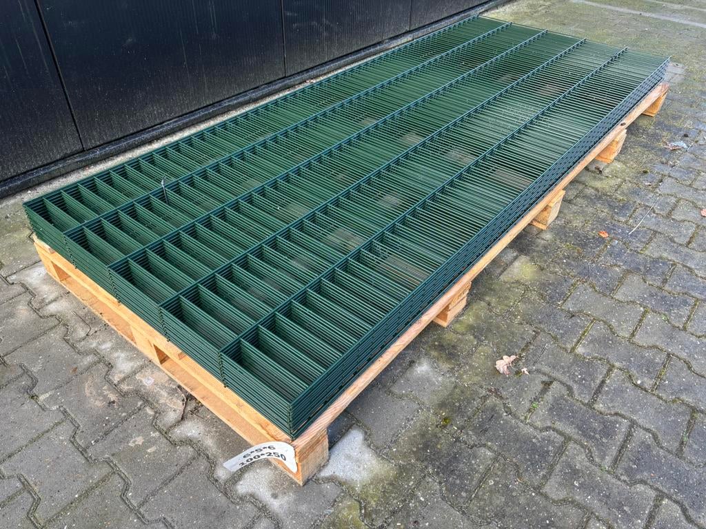 30 meter dubbelstaafmat hekwerk, hoogte 100 centimeter!, Ophalen, S, Nieuw, Dubbelstaafmat hekwerk