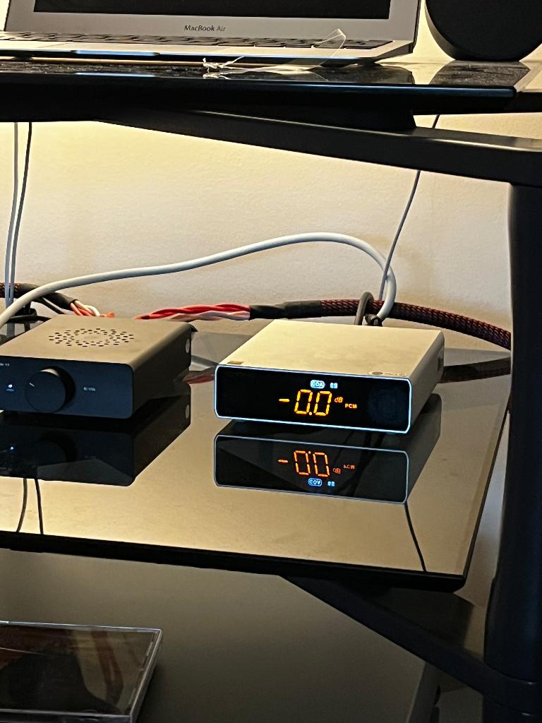 Topping E50 DAC (ES9068AS) - ZGAN / Perfect Condition, Ophalen of Verzenden, Zo goed als nieuw