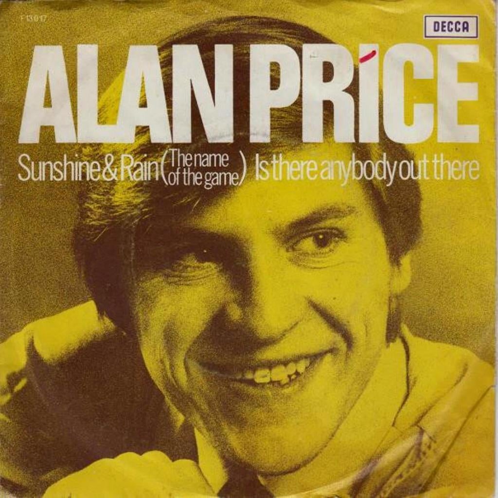 2243 Alan Price - Sunshine and rain (1970 - kopie hoes), Gebruikt, 7 inch, Single, Ophalen of Verzenden