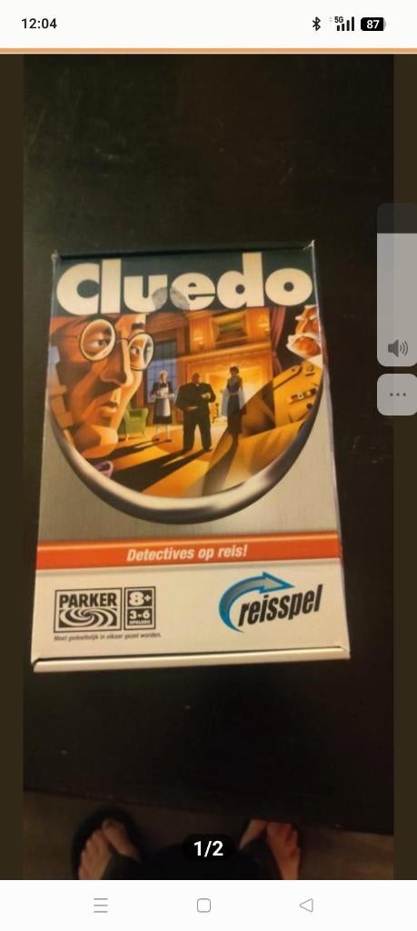 Cluedo reiseditie, Ophalen of Verzenden