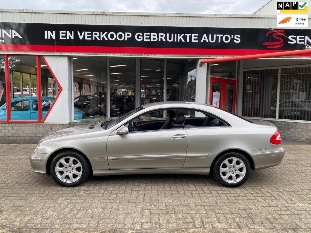 Mercedes-Benz CLK-klasse Coupé 200 Kompressor - TOPSTAAT !, Achterwielaandrijving, 4 cilinders, 4 stoelen, 1796 cc