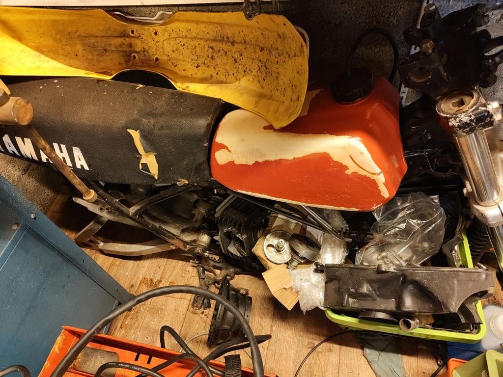 Yamaha YZ125 1979 onderdelen fiets 2Y5, Motoren, Ophalen of Verzenden