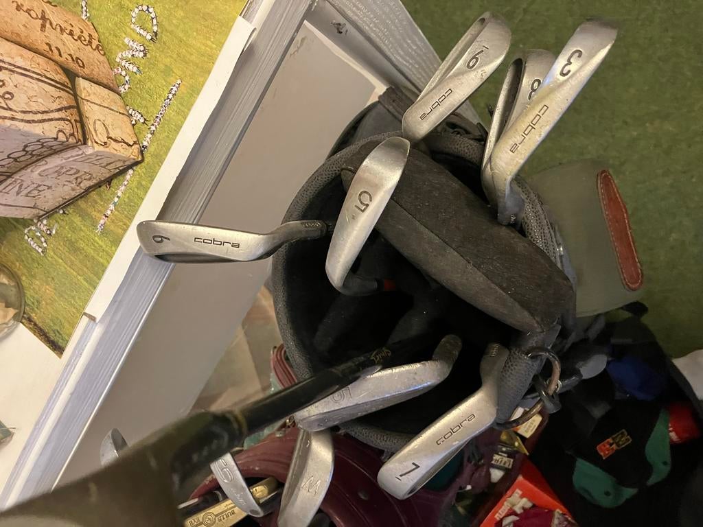 Cobra en Wilson golfclubs, Ophalen of Verzenden, Gebruikt, Set, Overige merken