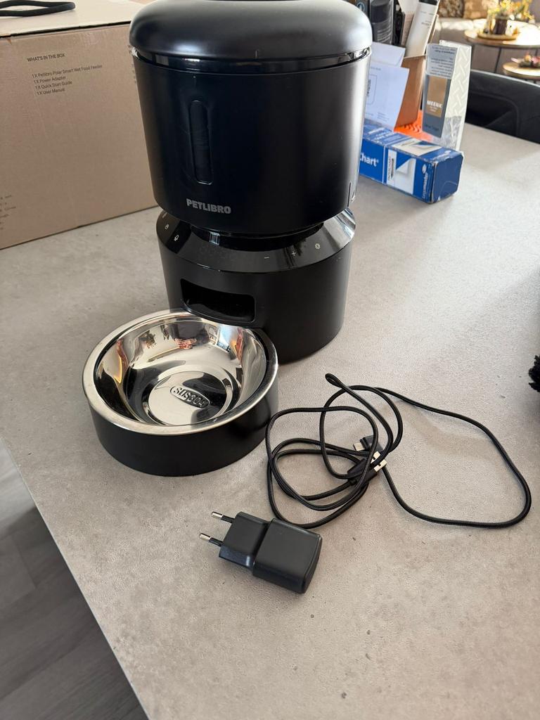 Petlibro automatic cat feeder, Dieren en Toebehoren, Kattenvoerbakken en Drinkbakken, Zo goed als nieuw, Ophalen of Verzenden