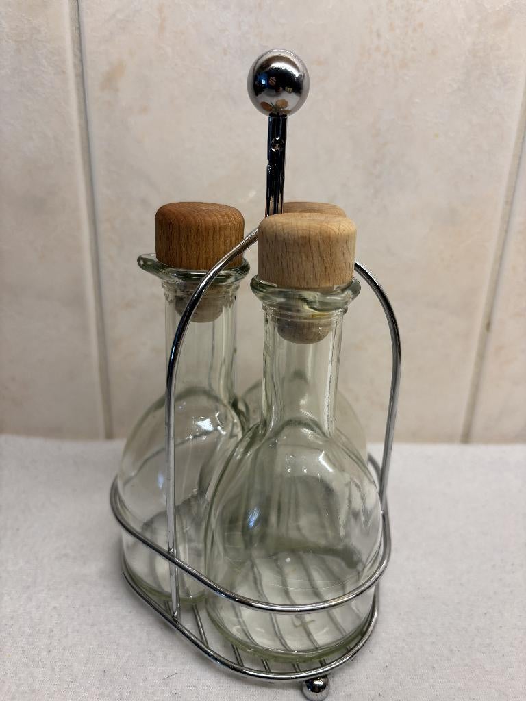 Frans Olie & Azijn Set, Antiek en Kunst, Ophalen of Verzenden