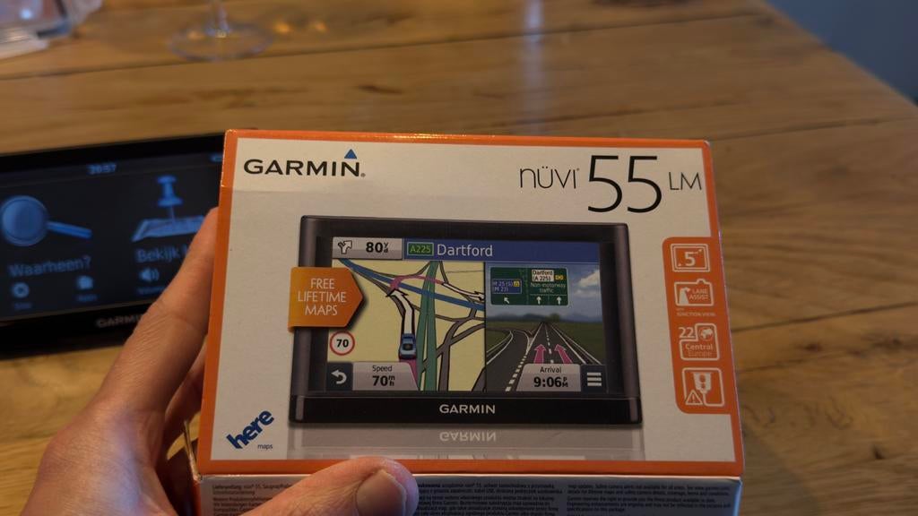 Garmin nüvi 55LM navigatiesysteem, Ophalen, Zo goed als nieuw