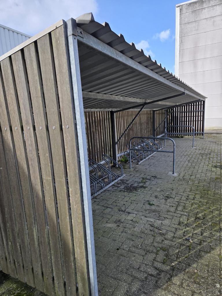 Fietsenstalling, Verzenden, Gebruikt