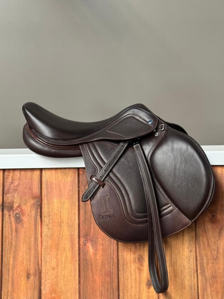 Spring zadel, Dieren en Toebehoren, Ophalen of Verzenden, Zo goed als nieuw, Springen