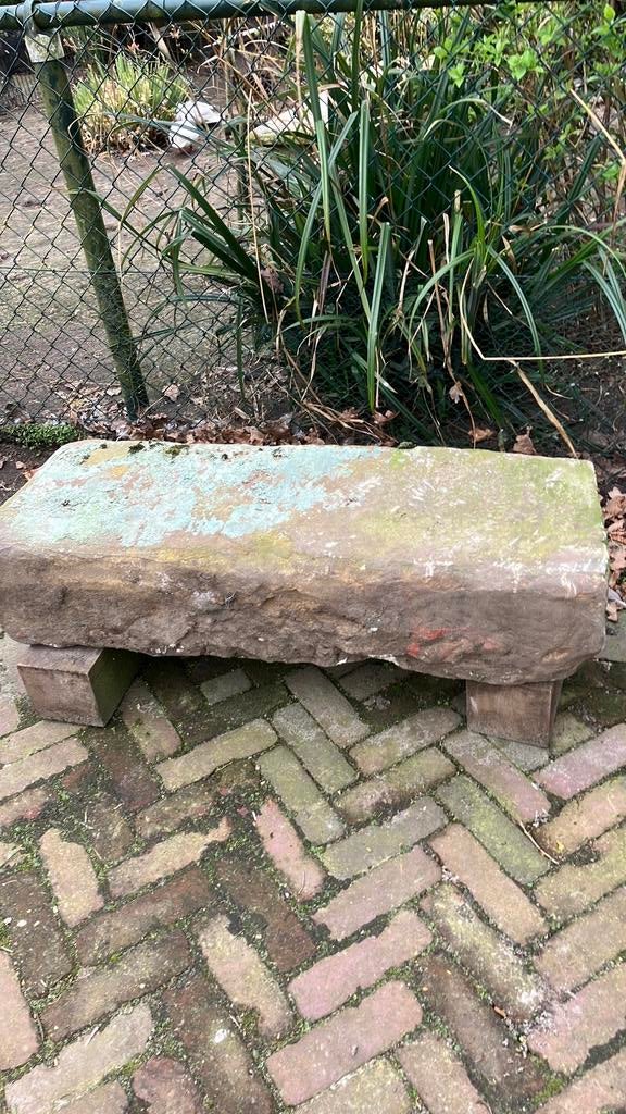 Bentheimer blok mooi voor en bankje, Tuin en Terras, Ophalen of Verzenden, Zo goed als nieuw