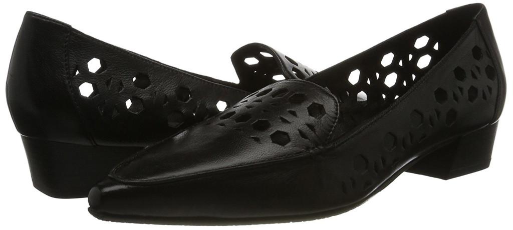 GERRY WEBER dames zomer schoenen maat 42 UK 8 zwart leer, Kleding | Dames, Schoenen, Ophalen of Verzenden, Zo goed als nieuw, Gerry weber