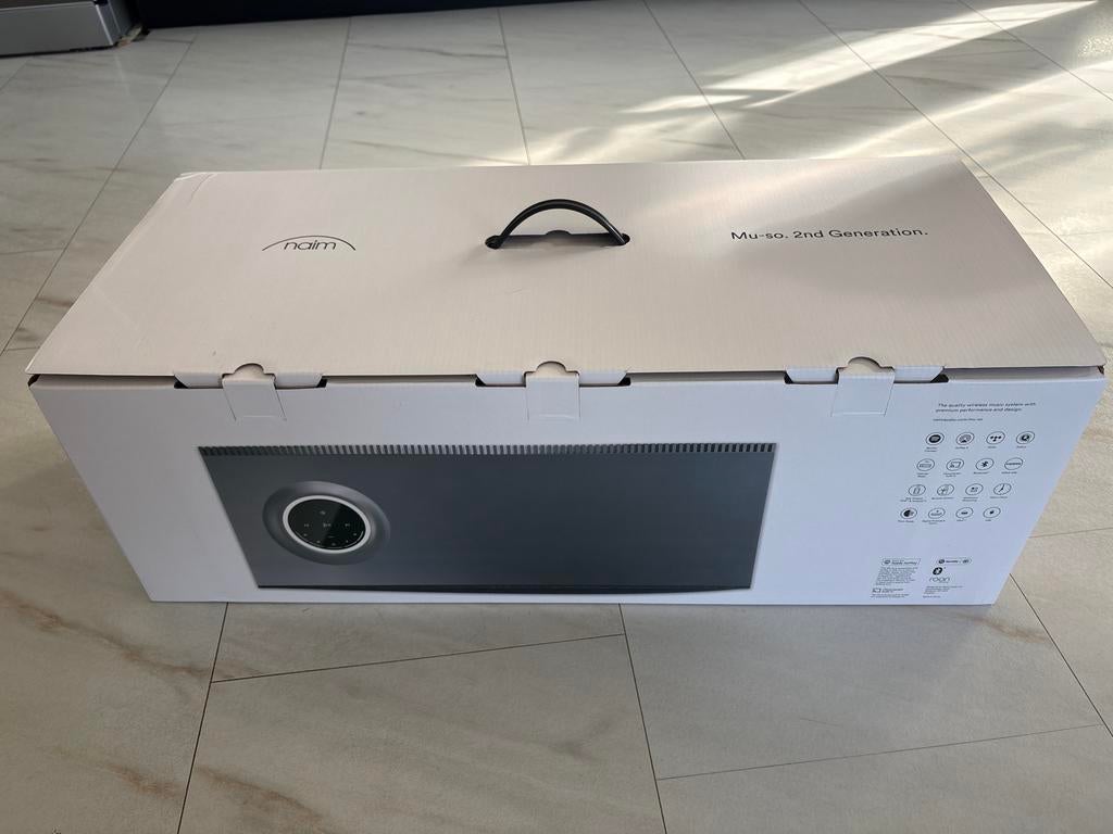 Naim Mu-so 2nd Generation draadloos muzieksysteem, Audio, Tv en Foto, Overige merken, Overige typen, Nieuw, Ophalen of Verzenden