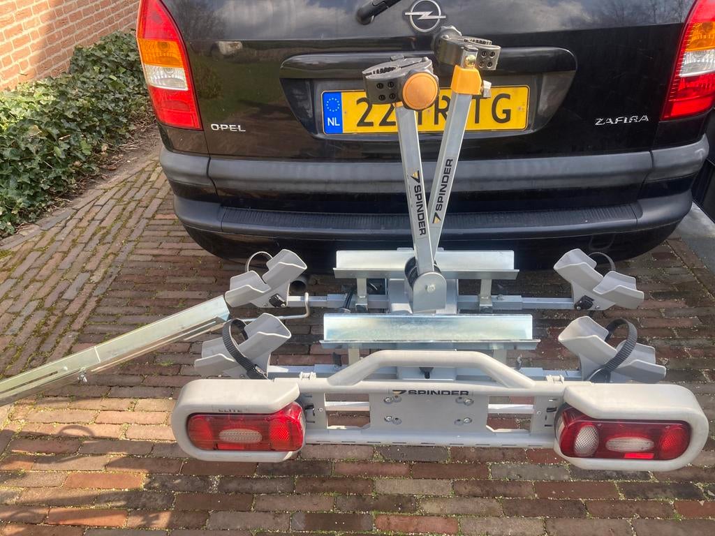 Spinder  Elite fietsdrager, Gebruikt, Elektrische fiets, Ophalen of Verzenden, 2 fietsen