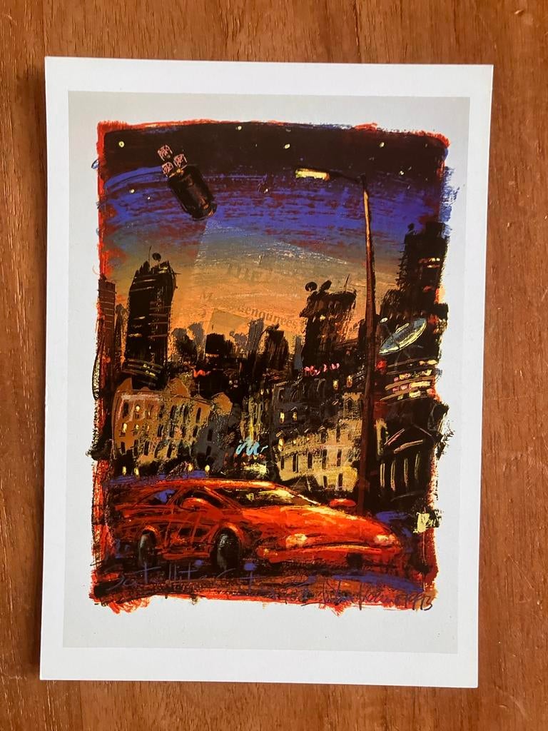 John Keane - Satellite City 1993, Ophalen of Verzenden, 1980 tot heden, Ongelopen, Stad of Dorp