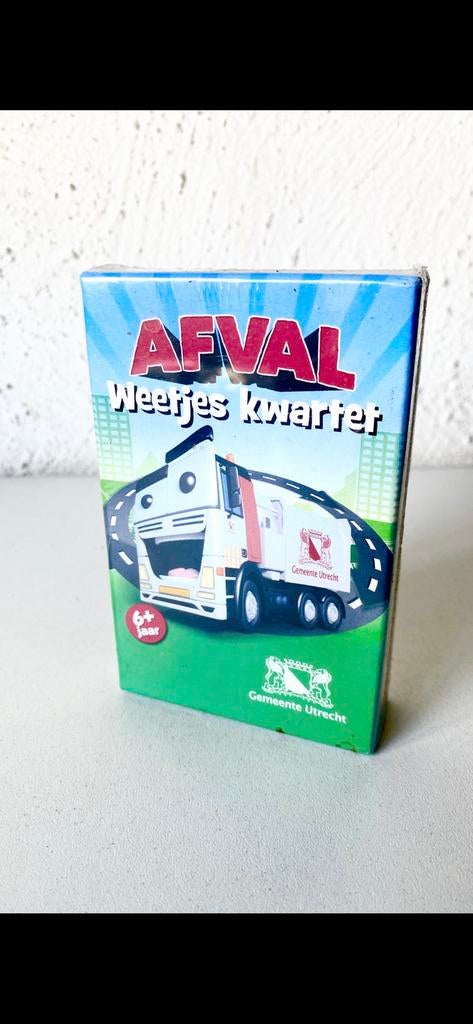 leuk & sociaal EDUCATIE KWARTET-KAARTSPEL, Ophalen of Verzenden, Nieuw, Kwartet(ten)