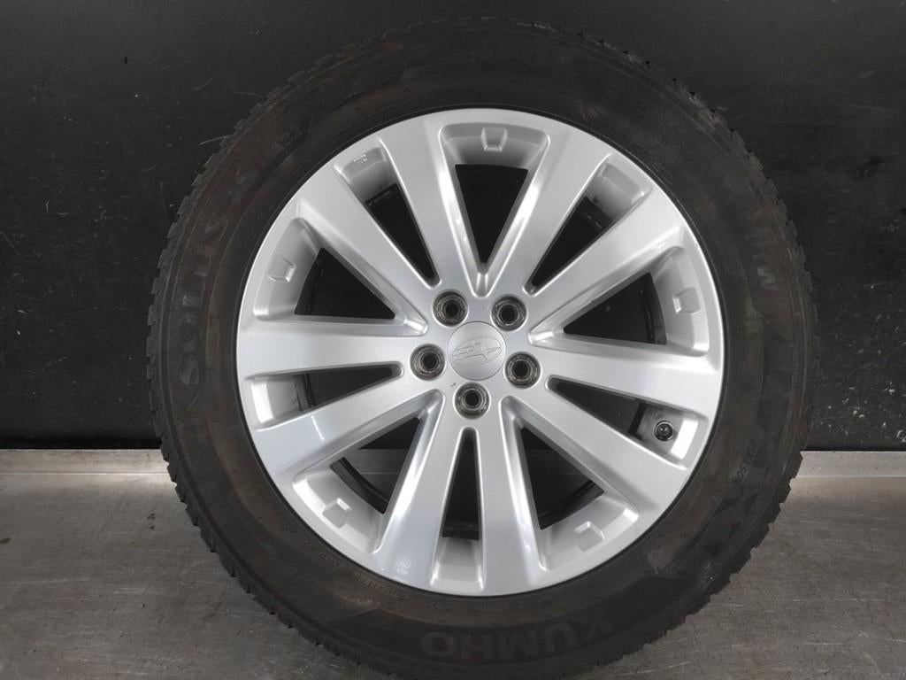 Velgen set met banden Subaru Forester ( 225-55-R17 ), Gebruikt, Banden en Velgen, 17 inch, Ophalen of Verzenden