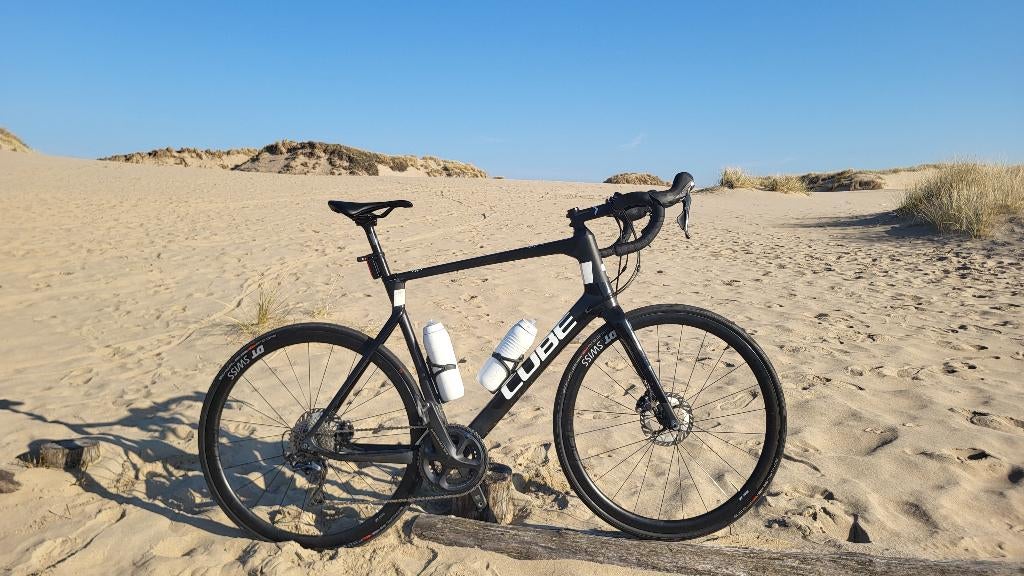 Rijklare CUBE AGREE ULTEGRA model 2020 (Maat 60), Fietsen en Brommers, Fietsen | Racefietsen, 28 inch, Gebruikt, Carbon, 57 tot 61 cm