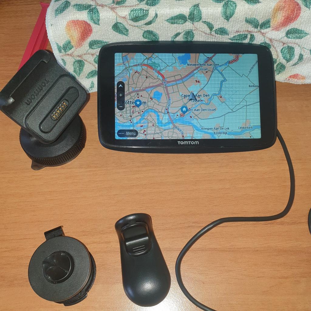 Tomtom Go 6200 Set Nav 6inch met EU kaarten en verkeer, Ophalen of Verzenden