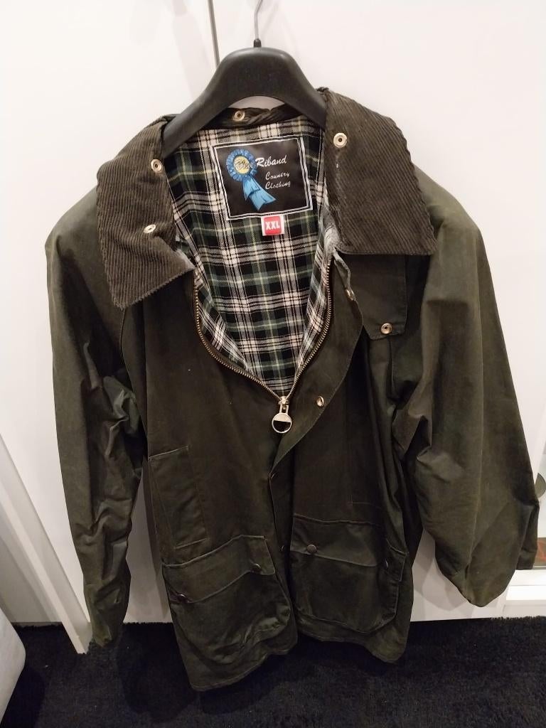 Wax jas maat XXL (valt kleiner), Maat 52/54 (L), Ophalen of Verzenden, Zo goed als nieuw, Blue Riband