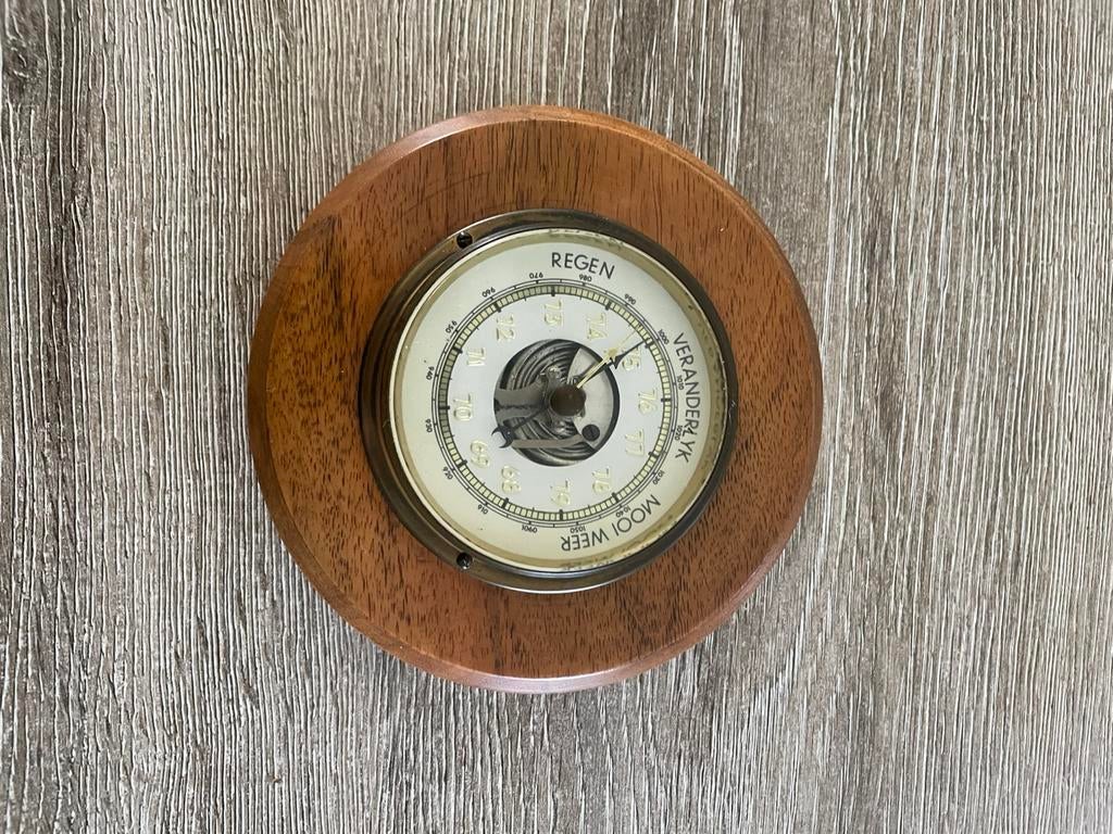 Barometer Weerstation, Audio, Tv en Foto, Weerstations en Barometers, Ophalen of Verzenden, Gebruikt