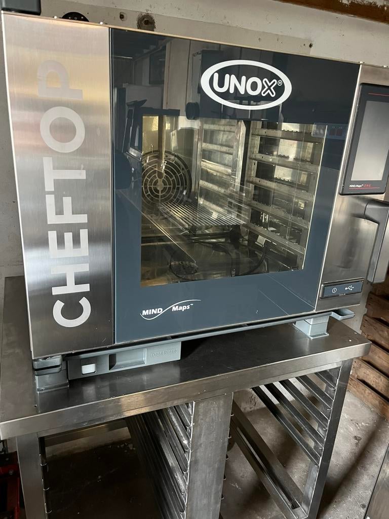 Rhima DR53E vaatwasser en Unox Cheftop met alle toebehoren, Ophalen, Ovens, Magnetrons en Steamers