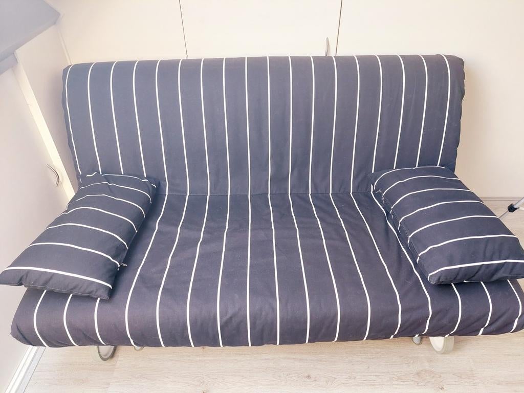 Ikea slaapbank, Ophalen, Gebruikt, Tweepersoons, 200 cm
