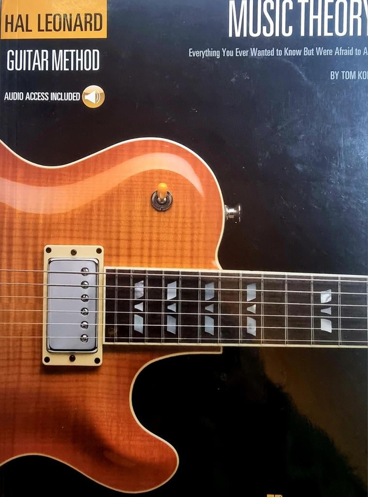Hal Leonard Guitar Method Music Theory boek met audio code., Gitaar, Les of Cursus, Ophalen of Verzenden, Zo goed als nieuw