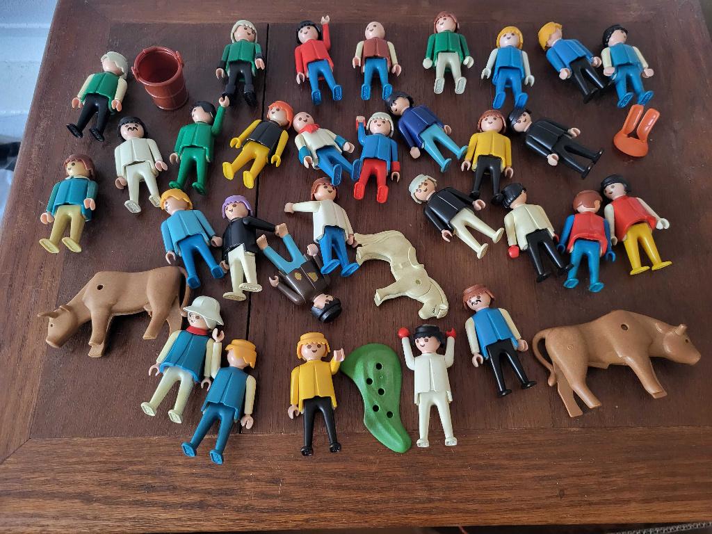 playmobil vintage poppetjes, Ophalen of Verzenden, Gebruikt